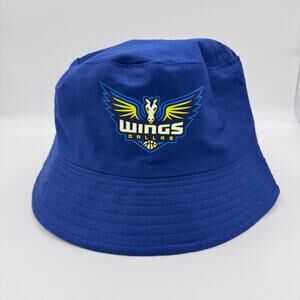 Dallas Wings Bucket Hat Cap Logo Basketball WNBA Reversible Wendys Adult OS